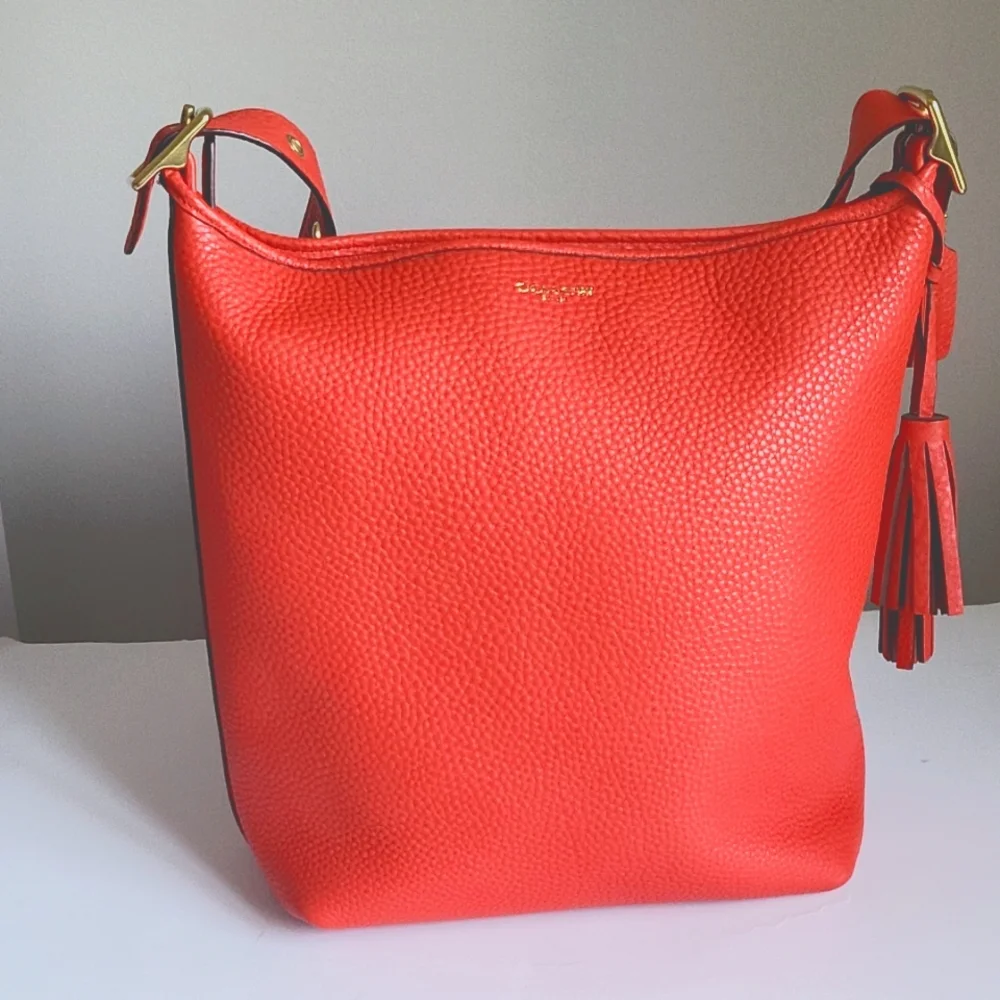 🌷Coach legacy Duffle Vermillion orange